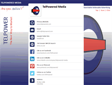 Tablet Screenshot of link.tel