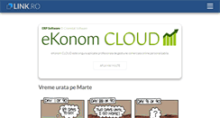 Desktop Screenshot of link.ro