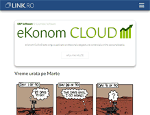 Tablet Screenshot of link.ro