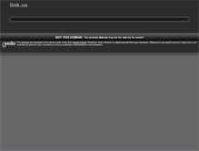 Tablet Screenshot of link.us